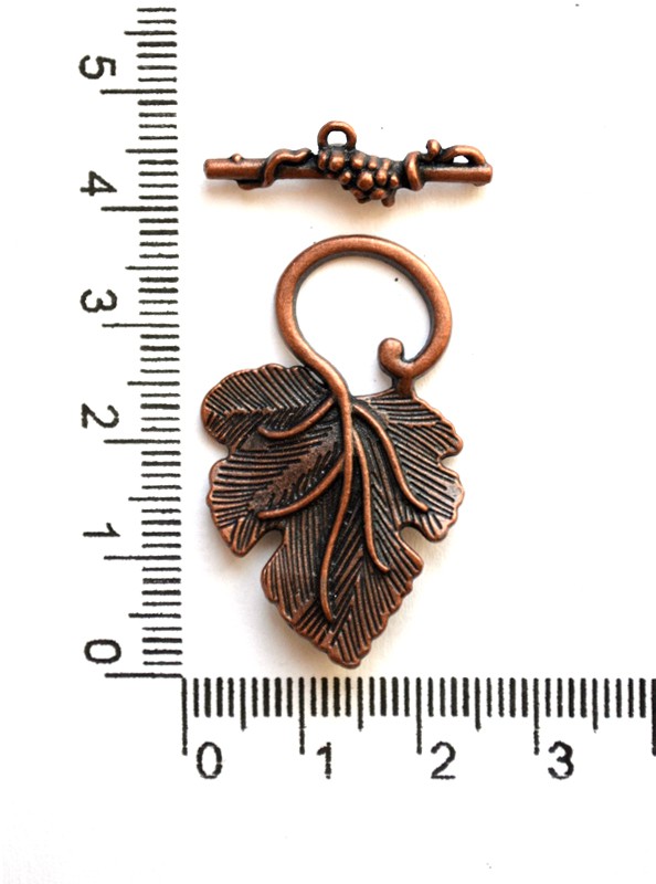 Тоггл "Виноград" медный