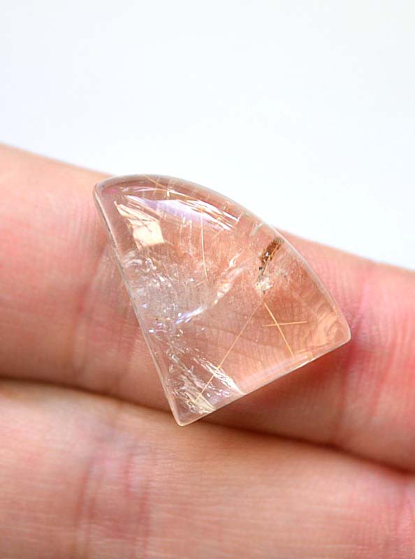 Кабошон из Рутилового кварца №2