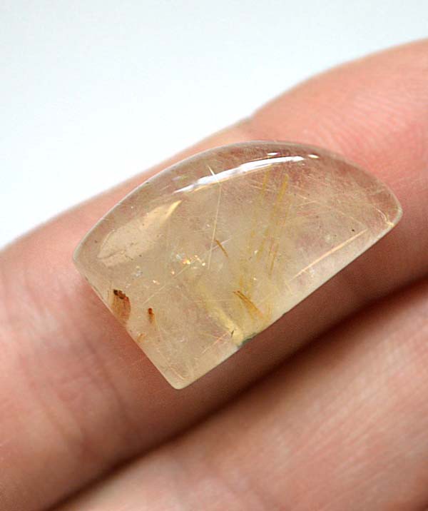 Кабошон из Рутилового кварца №13