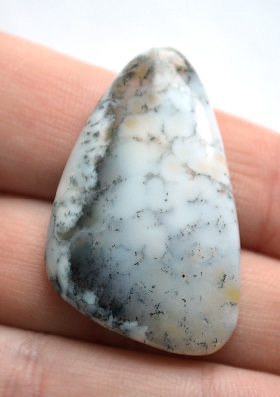 Кабошон из Дендритового опала №19