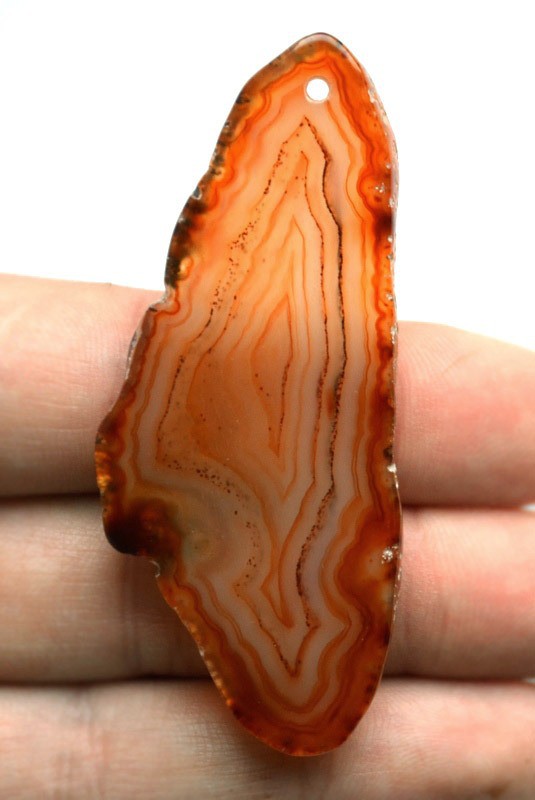 Подвеска из среза агата №5