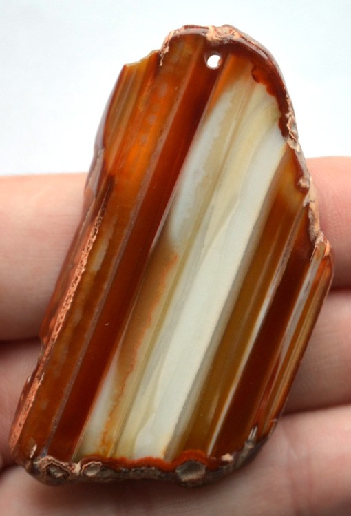 Подвеска из среза агата №9
