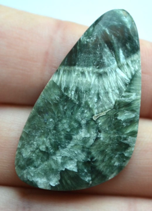 Кабошон из серафинита №4