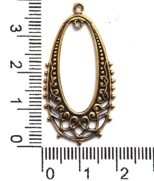 Подвеска Филигрань антик