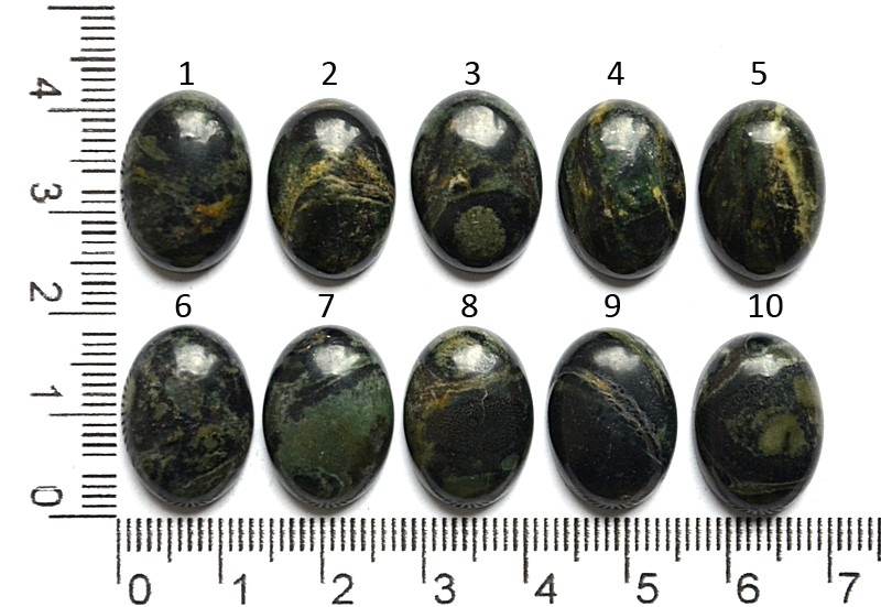 Кабошон из яшмы Камбаба