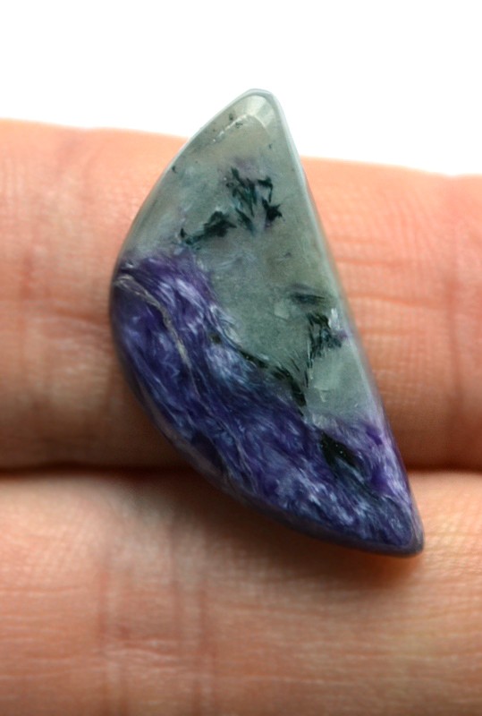 Кабошон из чароита №7