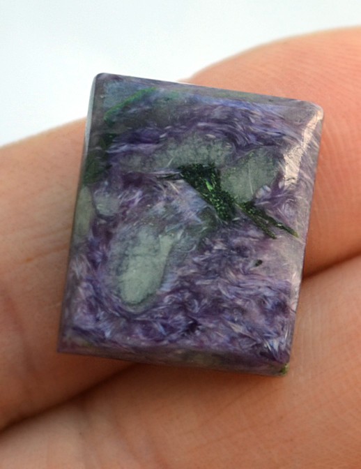 Кабошон из чароита №10