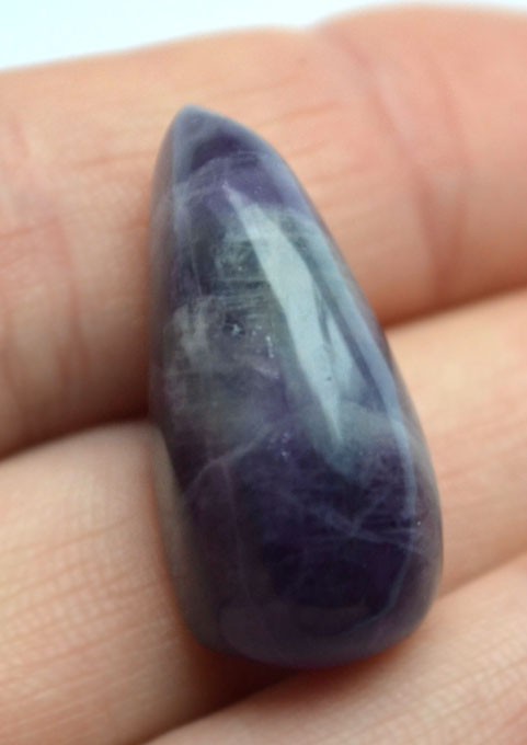 Кабошон из аметиста №12