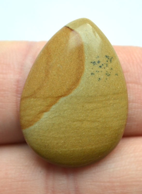 Кабошон из пейзажной яшмы №15