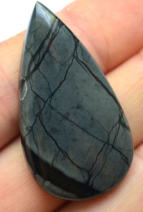 Кабошон из яшмы Пикассо №5