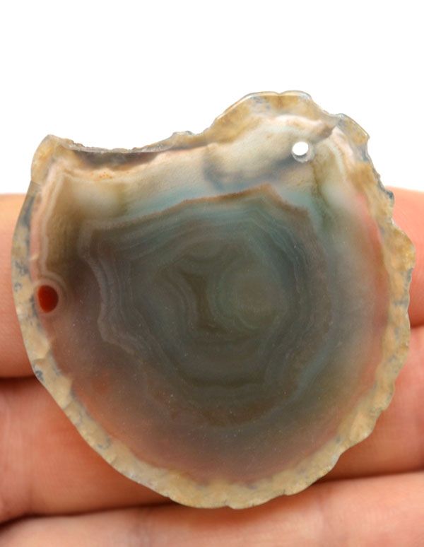 Подвеска из среза агата №8