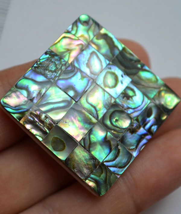 Подвеска из гелиотиса №4