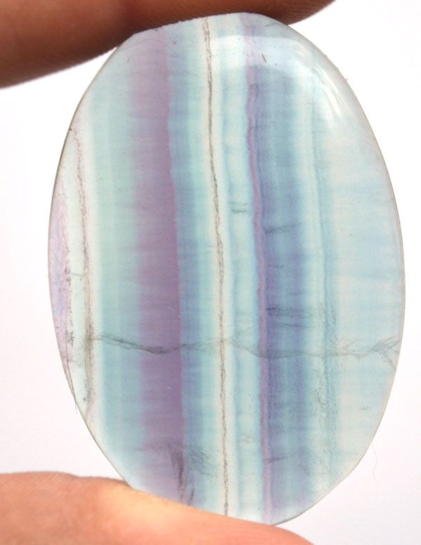 Кабошон из флюорита №2