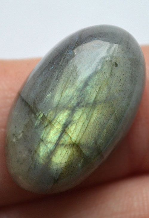 Кабошон из лабрадорита №4
