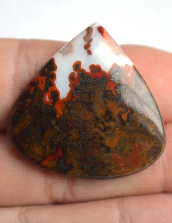 Кабошон из агата Марокко №5