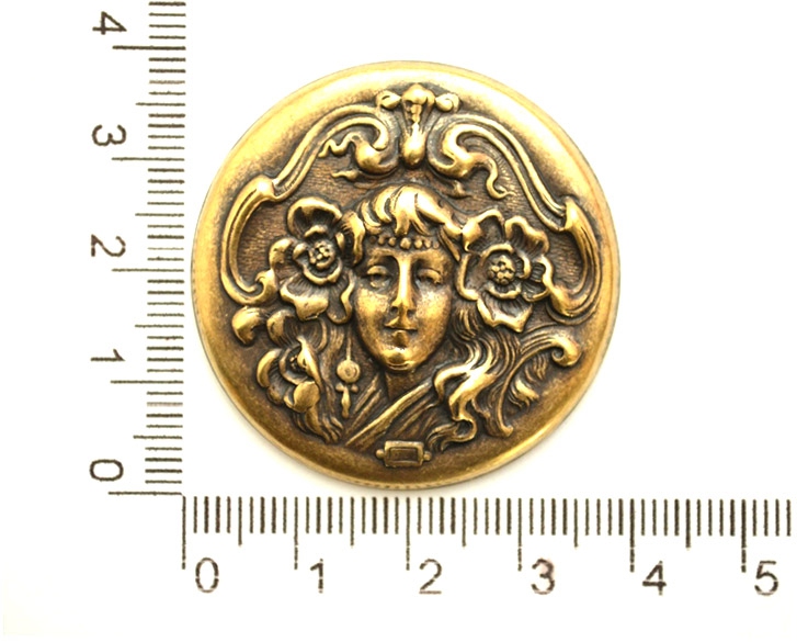 Кабошон Цветочная Королева