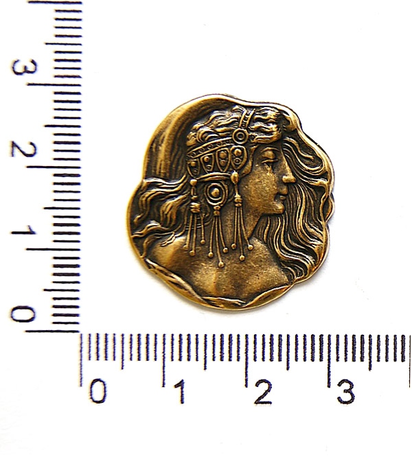 Кабошон-штамп Богемия