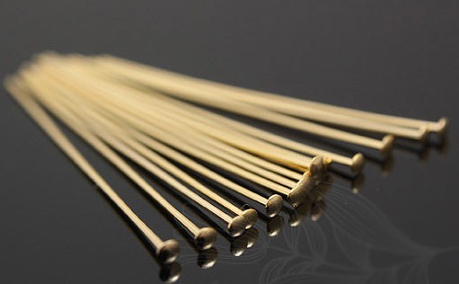 Пины 30 мм, позолота, Южная Корея