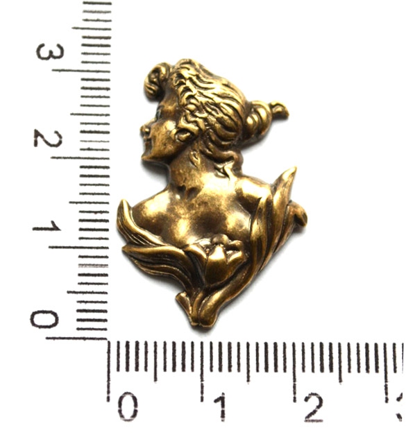 Кабошон-штамп Камея